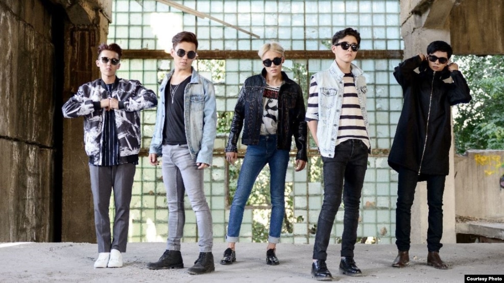 KAZAKHSTAN -- Kazakh K-Pop band Ninety One