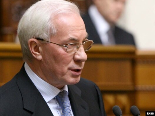 Azarov (pictured) headed President Yanukovych's election campaign.