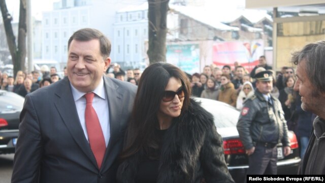 Monika Beluči u Banjaluci, januar 2013.