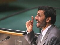 Ahmadinejad described the United States as \