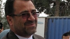 The former governor of Helmand Province, Mohammad Ghulab Mangal