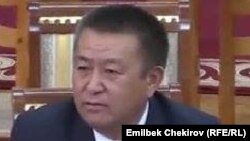Чыныбай Турсунбеков, спикер парламента Кыргызстана.