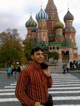 Самер Абу-Зейд на Красной площади в Москве