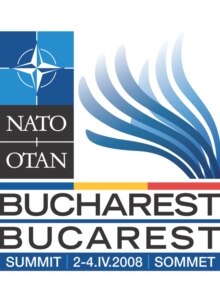 NATO – Logo for NATO summit in Bucharest, Apr2008, vertical