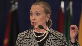 U.S. Secretary of State Hillary Clinton (file photo)