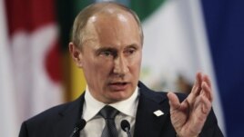 Russian President Vladimir Putin 