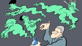 Karikatura Predraga Koraksića Coraxa