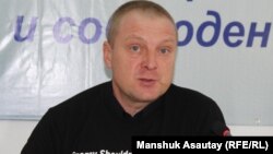 Сергей Соляник, "Crude Accountability" компаниясының консультанты. Алматы, 22 желтоқсан 2015 жыл.