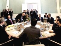 The G8 talks in Heiligendamm today (epa)