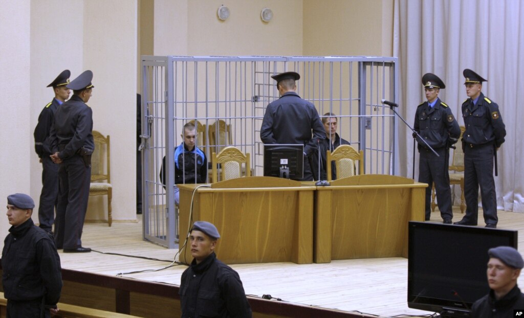 Belarusian Court Sentences Minsk Subway Bombers To Death