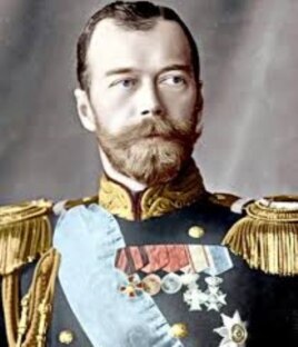 Парадный портрет Николая II, верховного главнокомандующего