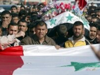 Scene from a funeral on December in Baghdad (epa)