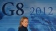 Secretarul de stat american Hillary Clinton după reuniunea miniştrilor de externe din ţările G8.