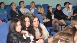 День України, організований студентами-українцями у Варшавському Університеті Лазарського, 17 квітня 2013 року