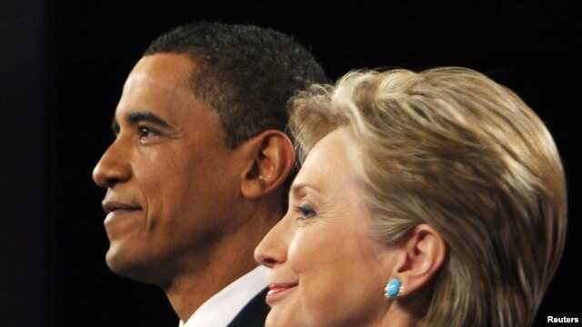 Barack Obama dhe Hillary Clinton