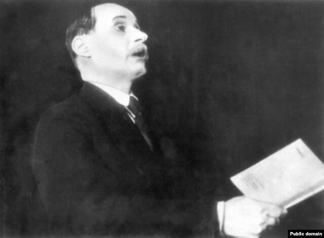 Якуб Колас выступае ў Парыжы, 1935 год