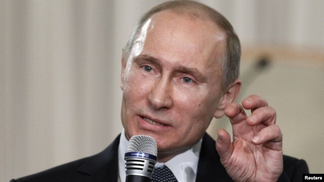 Presidential candidate and Prime Minister Vladimir Putin told Russian television that Russia's partners "want vassals," not allies.