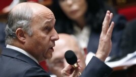 French Foreign Minister Laurent Fabius