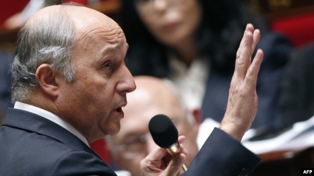 French Foreign Minister Laurent Fabius