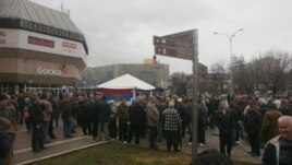 Protesti vojnih veterana i demobilisanih boraca u Banjaluci 