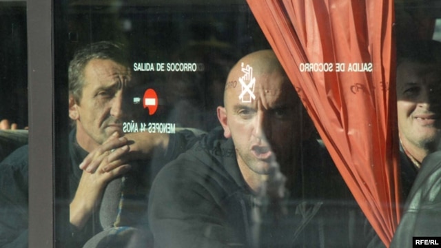 Radnici iz Nikšića prilikom jednog od štrajkova, Foto: Savo Prelević