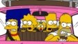 The Simpsons: Marge, Lisa, Maggie, Bart, and Homer (left to right)