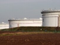 Part of the Druzhba pipeline system in Plock, Poland (epa)