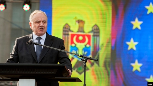 Moldovan President Nicolae Timofti (file photo)