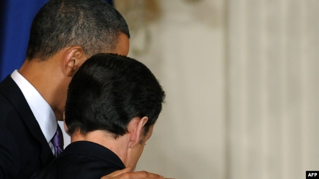 Barak Obama i Nikola Sarkozi, Vašington, mart 2010.