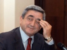Armenia -- Defense Minister Serzh Sarkisian, 26Jan2006