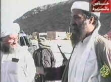 Afghanistan -- Osama bin Laden & Ayman al-Zawahri, 4 Oct. 2001