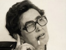 Romania -- Journalist Monica Lovinescu, 1993