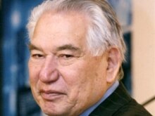 Kyrgyzstan -- Writer Chingiz Aitmatov, Bishkek, 23Jan2008