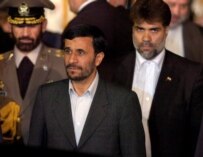 Iranian President Mahmud Ahmadinejad arrives in Havana (epa)