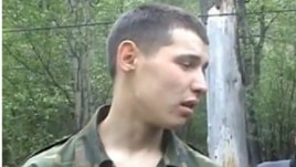 Kazakh border guard Vladislav Chelakh