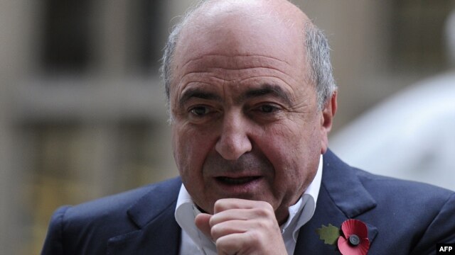 Self-exiled Russian oligarch and Kremlin foe Boris Berezovsky (file photo)