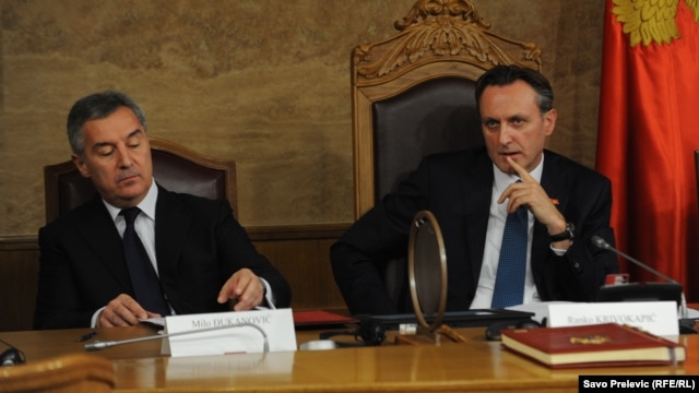 Milo Đukanović i Ranko Krivokapić
