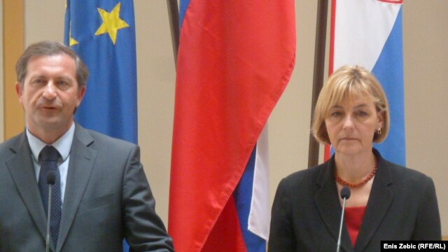 Vesna Pusić i Karl Erjavec