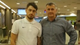 ფლორიან შაკიაშვილი (მარცხნივ) და კობა ლიკლიკაძე