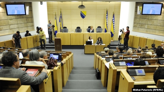 Sa jedne od sjednica Parlamenta FBiH, juni 2012.