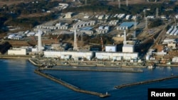 An aerial view of Tokyo Electric Power's tsunami-crippled Fukushima Daiichi nuclear power plant in Fukushima Prefecture in March, two years after the catastrophic tsunami and nuclear accident.