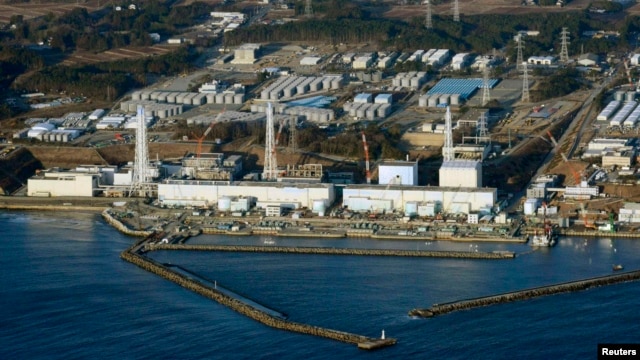 An aerial view of Tokyo Electric Power's tsunami-crippled Fukushima Daiichi nuclear power plant in Fukushima Prefecture in March, two years after the catastrophic tsunami and nuclear accident.