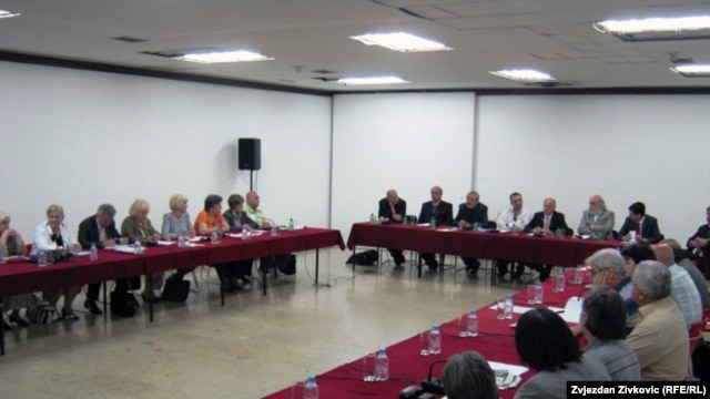 Sa konferencije o stanju u institucionalnoj kulturi, Sarajevo, 2. juni 2011