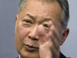 Former Kyrgyz President Kurmanbek Bakiev
