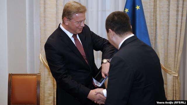 Štefan File i Ivica Dačić, Beograd, 11. oktobar 2012.