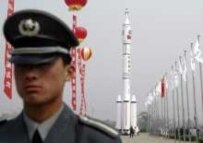 A model of a Chinese rocket (file photo) (epa)