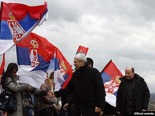 Boris Tadić u poseti Novom Pazaru, 22. novembar 2010. Fotografija: zvanični sajt Kancelarije predsednika Srbije