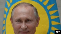 Президент России Владимир Путин на саммите СНГ в Бишкеке. 16 сентября 2016 года.