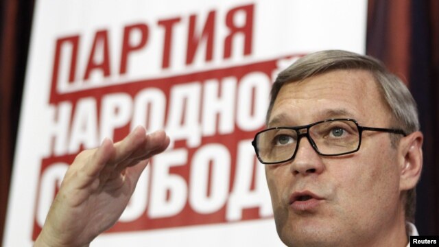 Former Russian Prime Minister Mikhail Kasyanov
