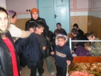 Survivors of the Dushanbe orphanage fire (RFE/RL)